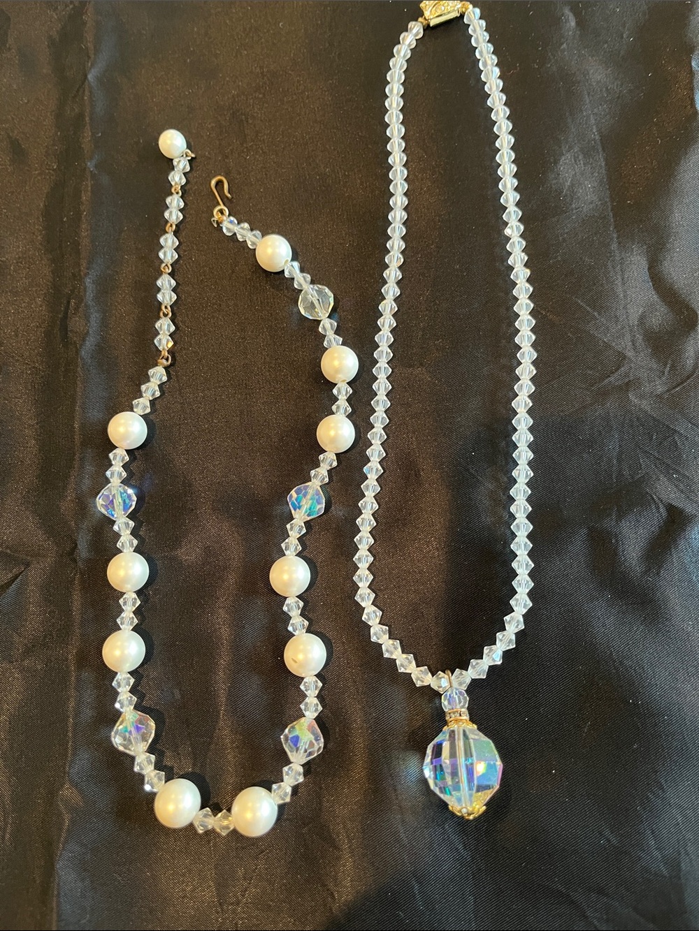 2- Vintage necklaces